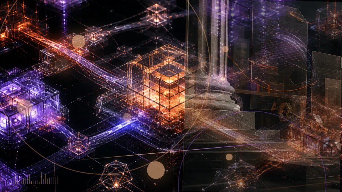 Conceptual illustration of Litecoin moving into a confidential extension-block network beside a cryptocurrency market ranking