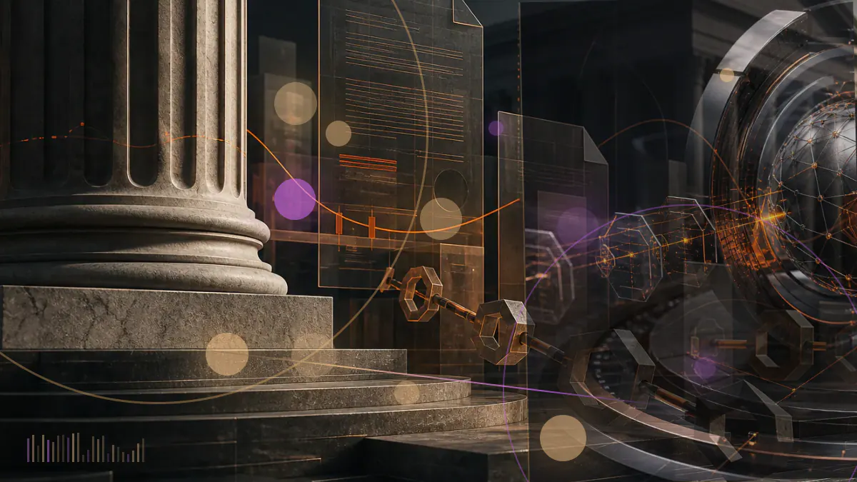 Conceptual illustration of Litecoin’s blockchain dividing around malformed MWEB data before miners converge on a recovered valid chain