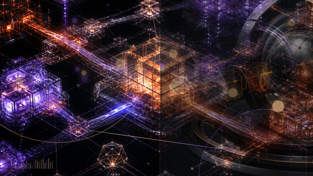 Conceptual illustration of three legislative documents connecting a digital-asset ledger, a regulatory seal and Malta’s parliamentary chamber