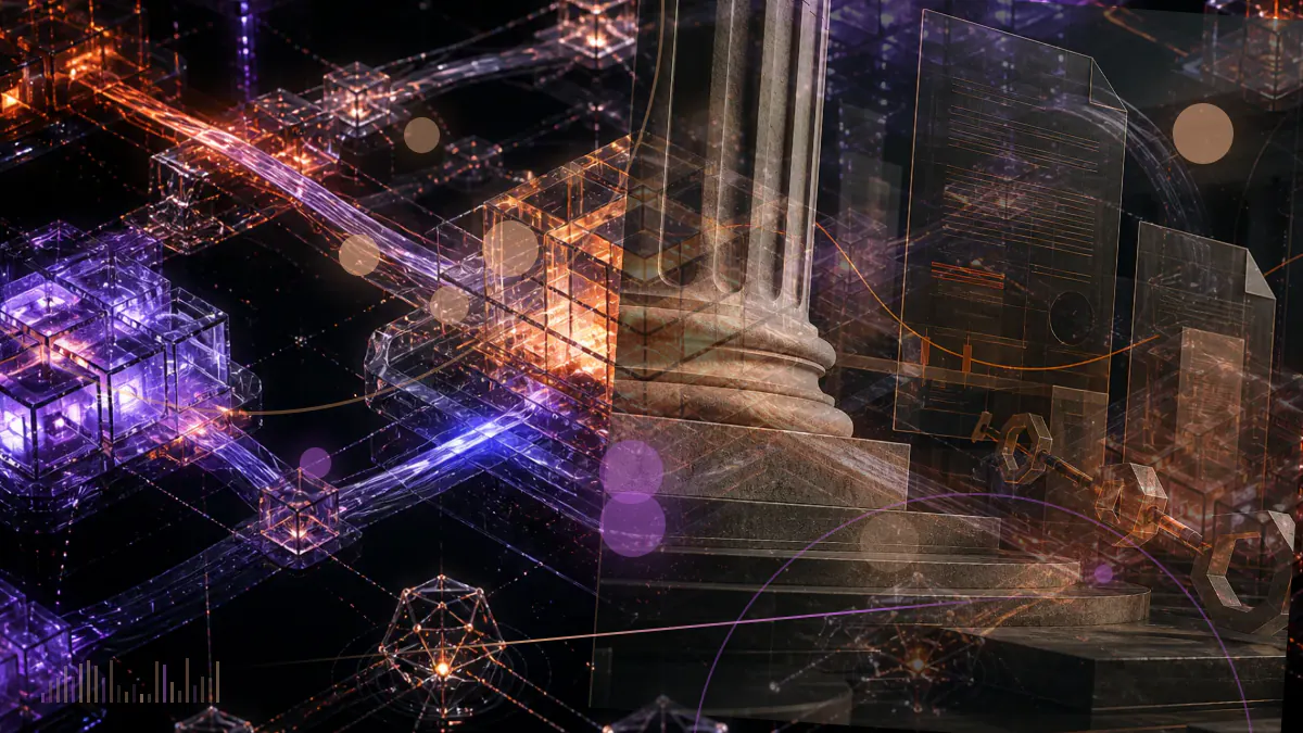 Conceptual illustration of crypto assets returning to a decentralized protocol treasury through an on-chain governance vote