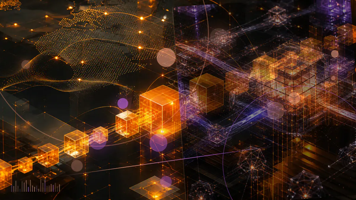 Conceptual illustration of industrial bitcoin-mining hardware beside a corporate treasury ledger representing Marathon’s $150 million bitcoin purchase