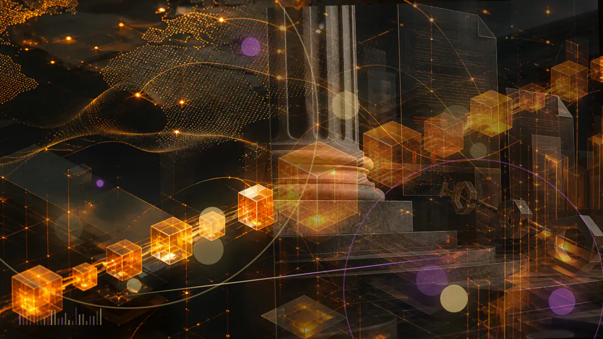 Conceptual network of central banks settling digital currencies across interconnected cross-border ledgers