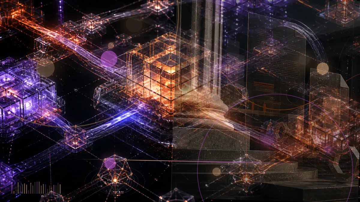 Conceptual illustration of a corporate treasury ledger allocating $250 million to a reserve of bitcoin