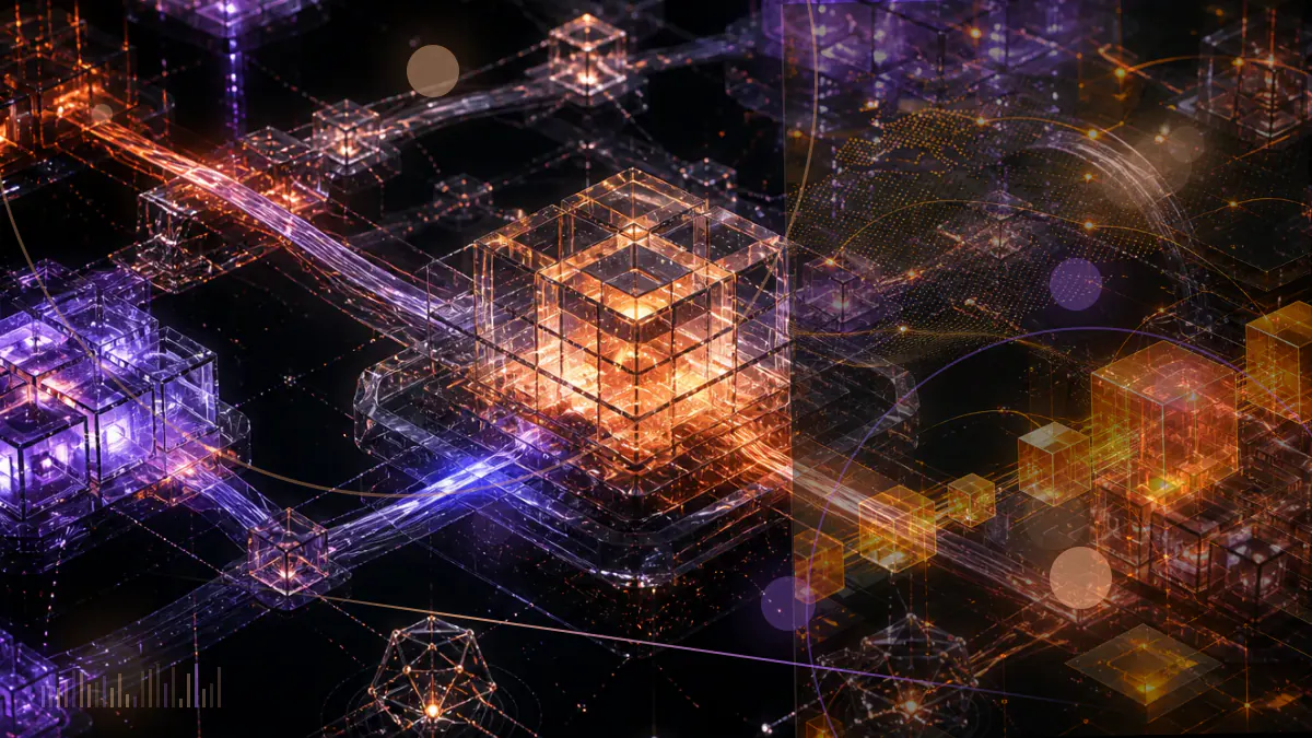 Conceptual illustration of a regulated cryptocurrency exchange gateway connecting digital tokens with Singapore’s financial system