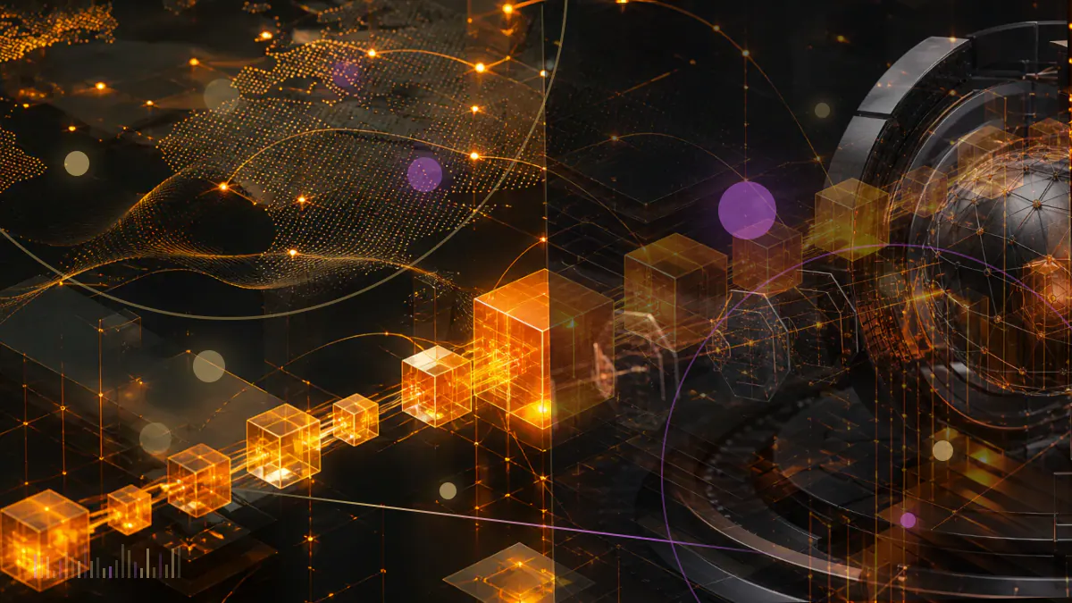 Conceptual illustration of a vulnerable MATIC token contract being secured through an emergency Polygon network upgrade