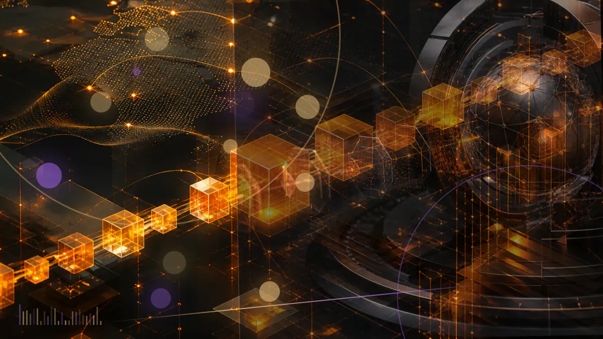 Conceptual illustration of Polygon validator nodes reconnecting around separate Heimdall consensus and bridge layers