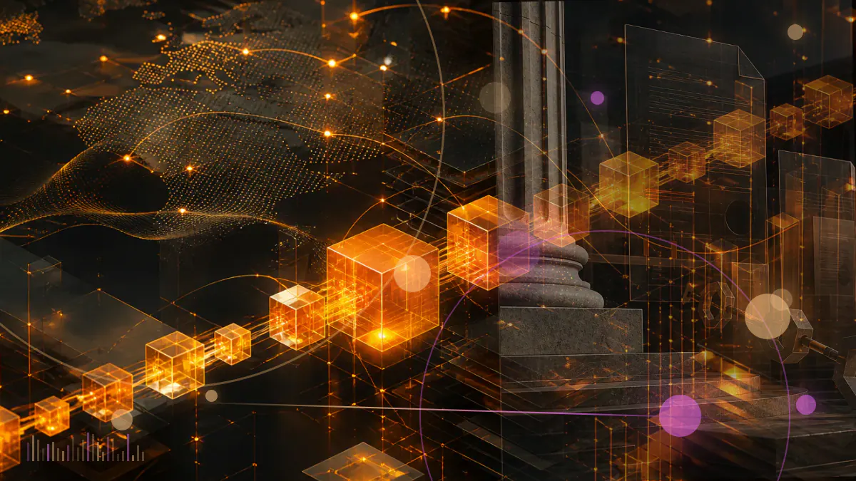 Conceptual illustration of an XRP settlement network linking Ripple technology with MoneyGram’s cross-border payment infrastructure