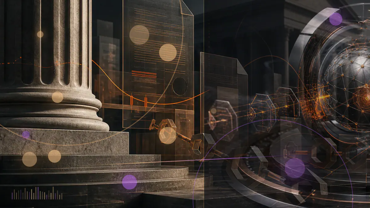 Conceptual illustration of an XRP token, a federal court judgment and a regulatory balance showing a $125 million penalty