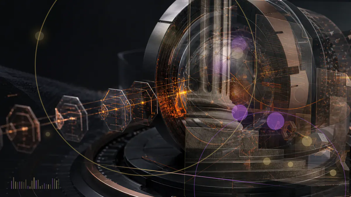 Conceptual illustration of an Ethereum-to-Ronin bridge pausing as ether and USDC encounter a broken operator-vote threshold