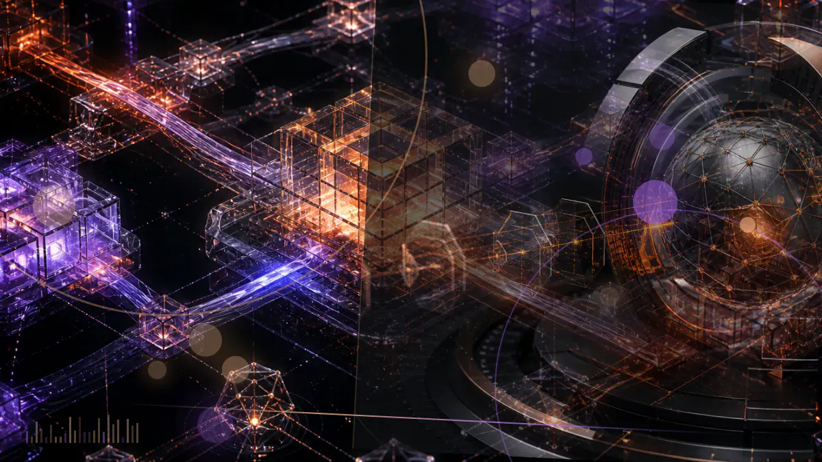 Conceptual illustration of a regulated broker-dealer vault securing tokenized securities with blockchain private keys