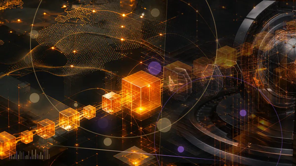 Conceptual illustration of SEC and CFTC regulatory ledgers surrounding an incompletely supervised cryptocurrency spot-trading network