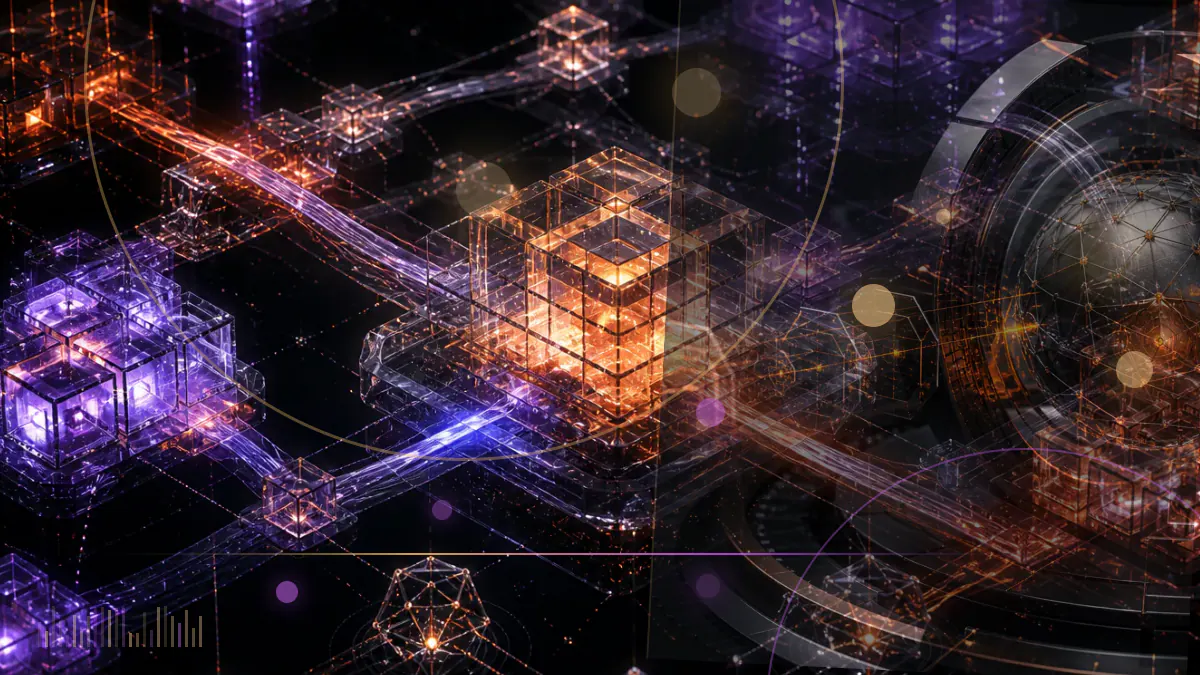 Conceptual illustration of a federal enforcement case file closing beside Gemini Earn crypto tokens and a customer-recovery ledger