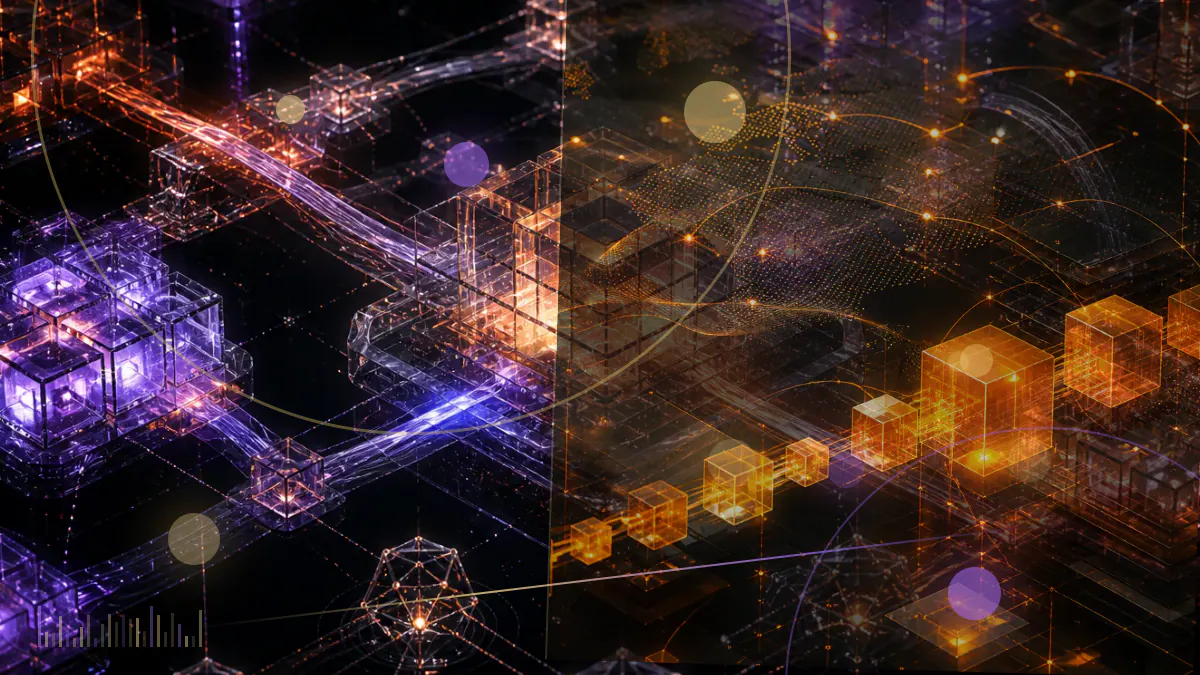 Conceptual illustration of a frozen digital-token ledger beneath a federal regulatory document