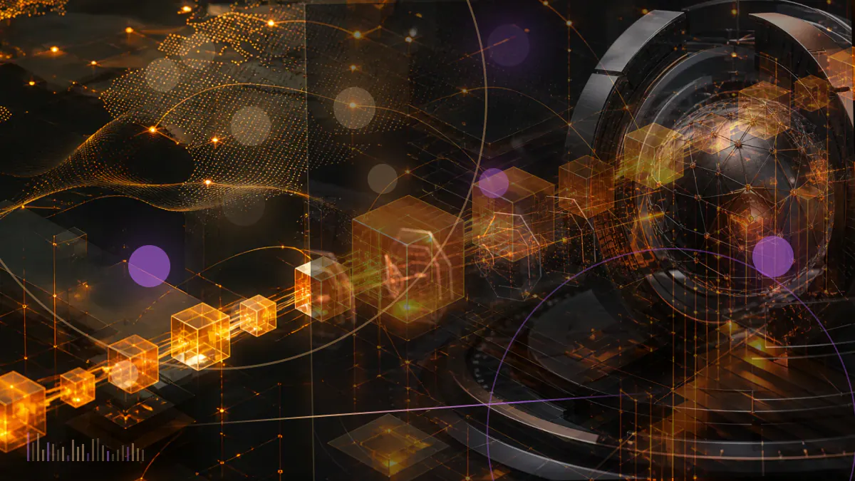 Conceptual illustration of a cryptocurrency exchange order book confronting a regulatory filing and institutional compliance barriers