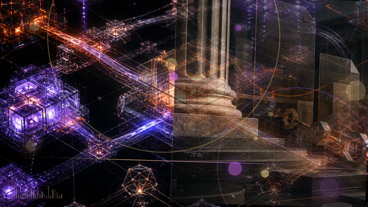 Conceptual illustration of a regulatory complaint examining crypto certificates, real-estate backing and investor funds