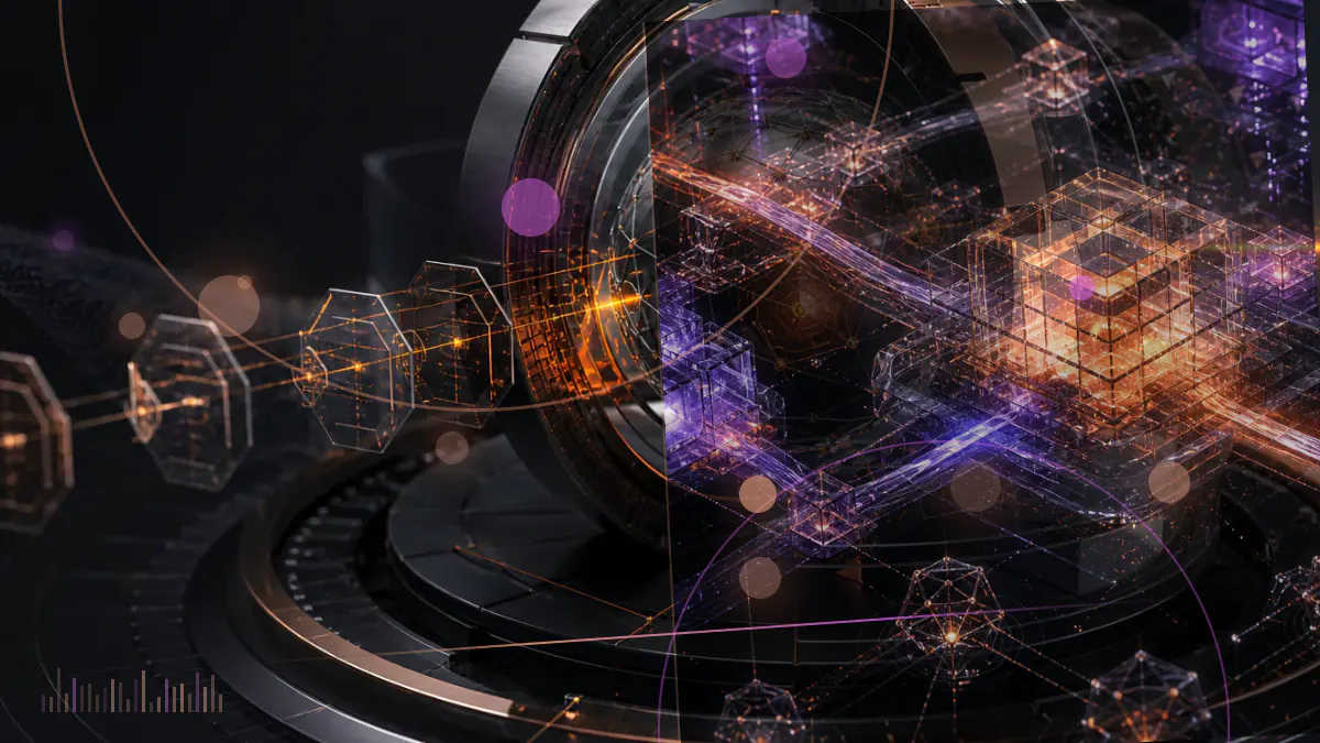 Conceptual illustration of the U.S. Capitol framed by a digital-asset ledger and divided SEC-CFTC regulatory pathways