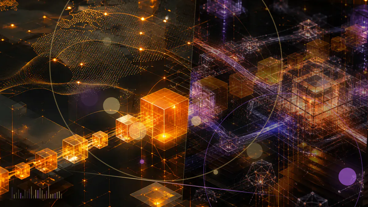 Conceptual illustration of the proposed Libra digital-currency network under scrutiny inside a United States Senate hearing room