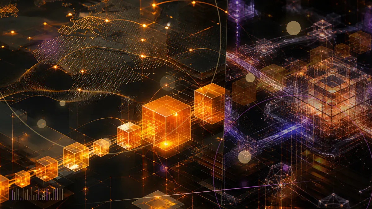 Conceptual illustration of surging transaction streams passing through Solana liquidity pools amid speculative token activity