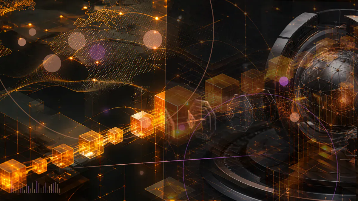 Conceptual illustration of Solana validator nodes reconnecting around a restored blockchain ledger