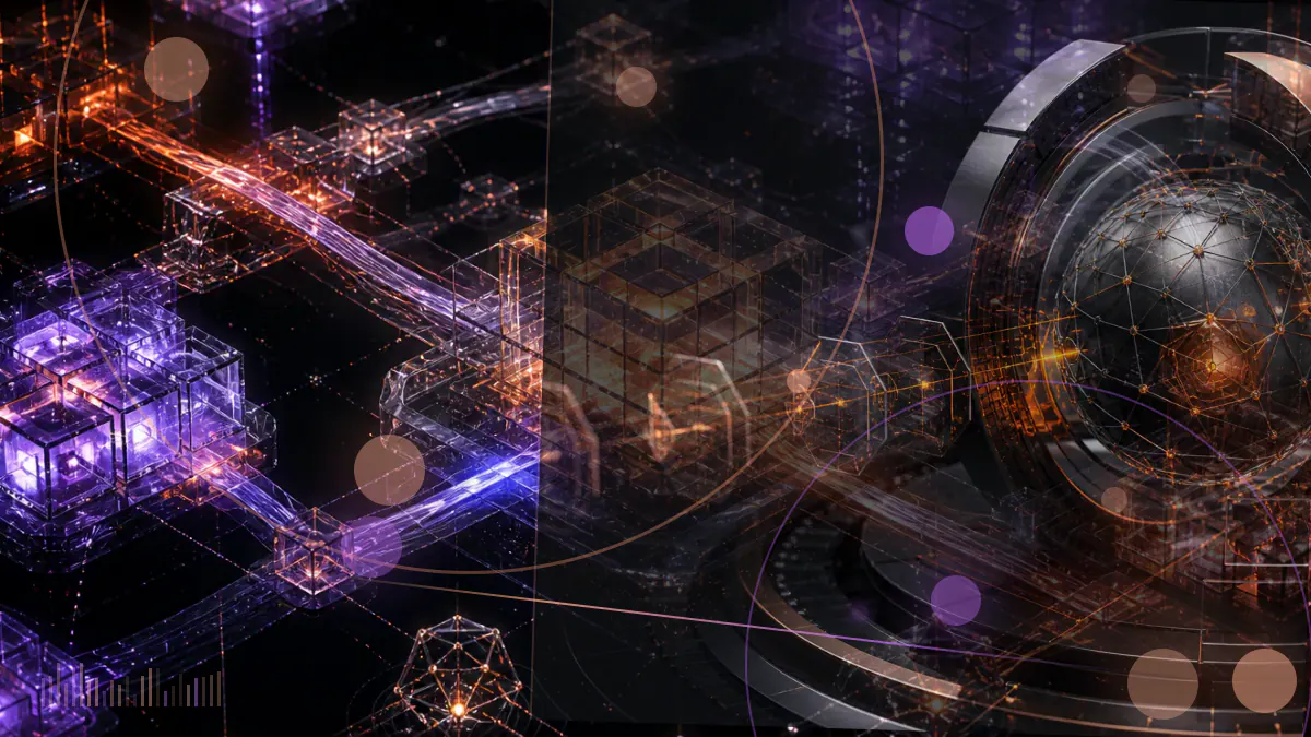 Conceptual illustration of a Dogecoin-funded CubeSat approaching the Moon above a SpaceX-style launch trajectory
