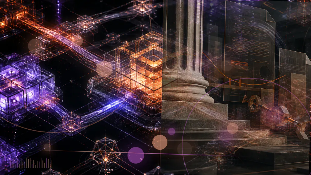 Conceptual illustration of a rogue prover feeding a false layer-two state into an Ethereum bridge as an emergency barrier activates