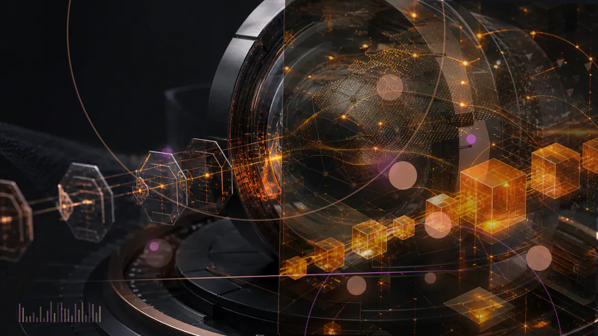Conceptual illustration of Gram tokens and a global blockchain network constrained by a United States federal court order