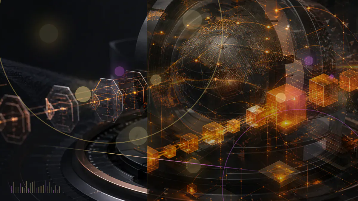 Conceptual illustration of excess TRON-based stablecoin units being minted and reversed through a digital treasury ledger