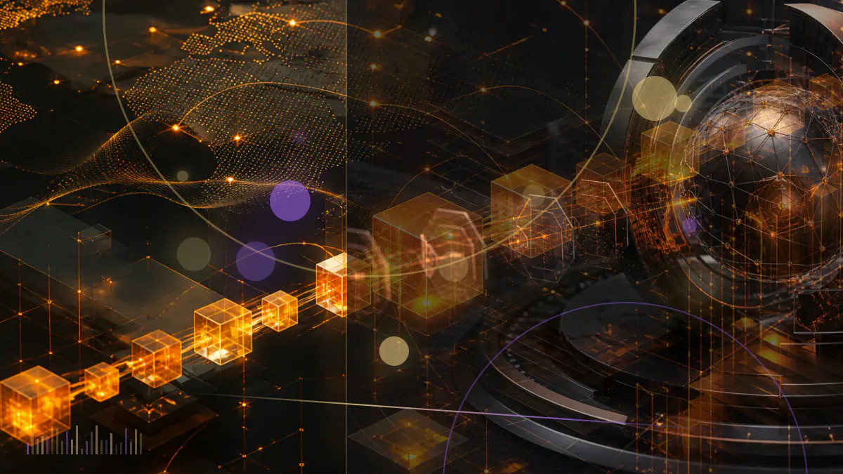 Conceptual illustration of USDT tokens in secondary-market wallets encountering an OFAC sanctions-screening boundary