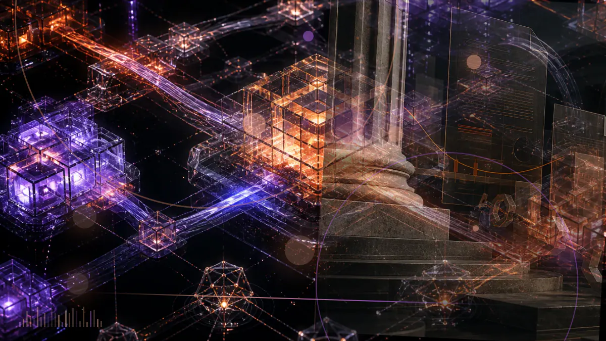 Conceptual illustration of bitcoin and ether fund units entering Thailand’s regulated stock-market framework
