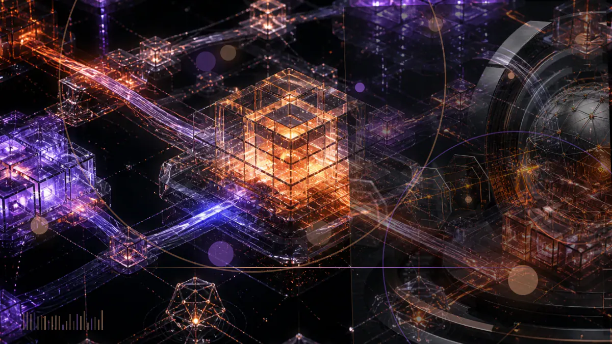 Conceptual illustration of a malicious smart-contract proposal overtaking a decentralized governance network