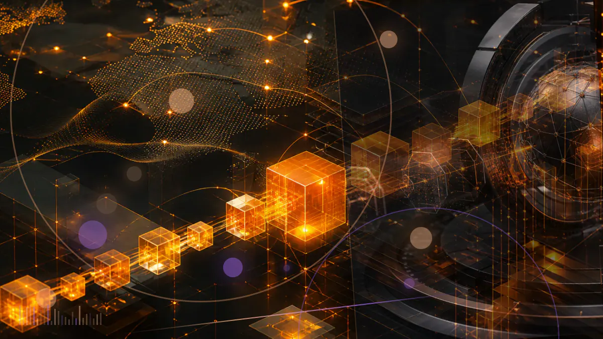 Conceptual illustration of tokens reversing direction through a fractured cross-chain exchange route