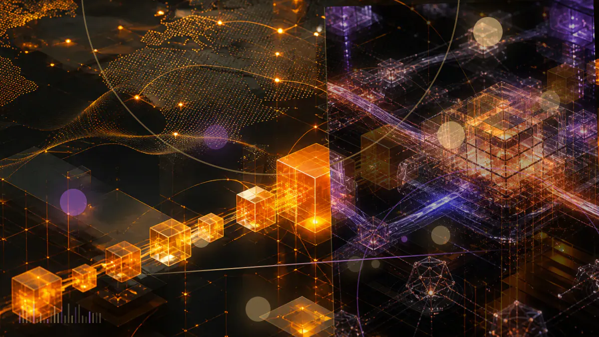 Conceptual illustration of fraudulent NFT mint messages connecting compromised community channels to blockchain wallets