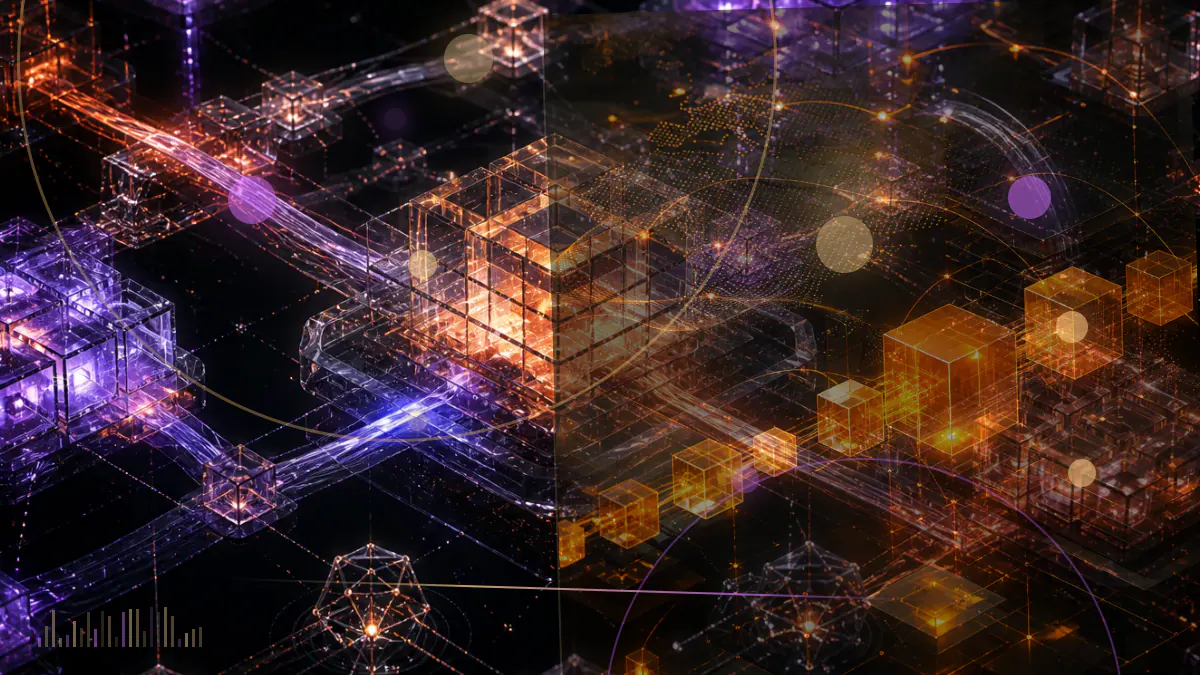 Conceptual illustration of a dollar-linked digital token beside a federal regulatory document and reserve ledger