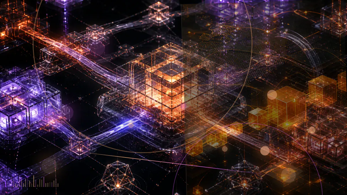 Conceptual illustration of a social-media profile sending bitcoin through a Lightning Network payment channel