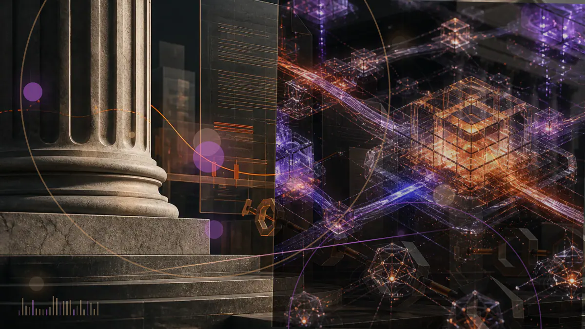 Conceptual illustration of a digital-asset promotion passing through a United Kingdom regulatory gateway