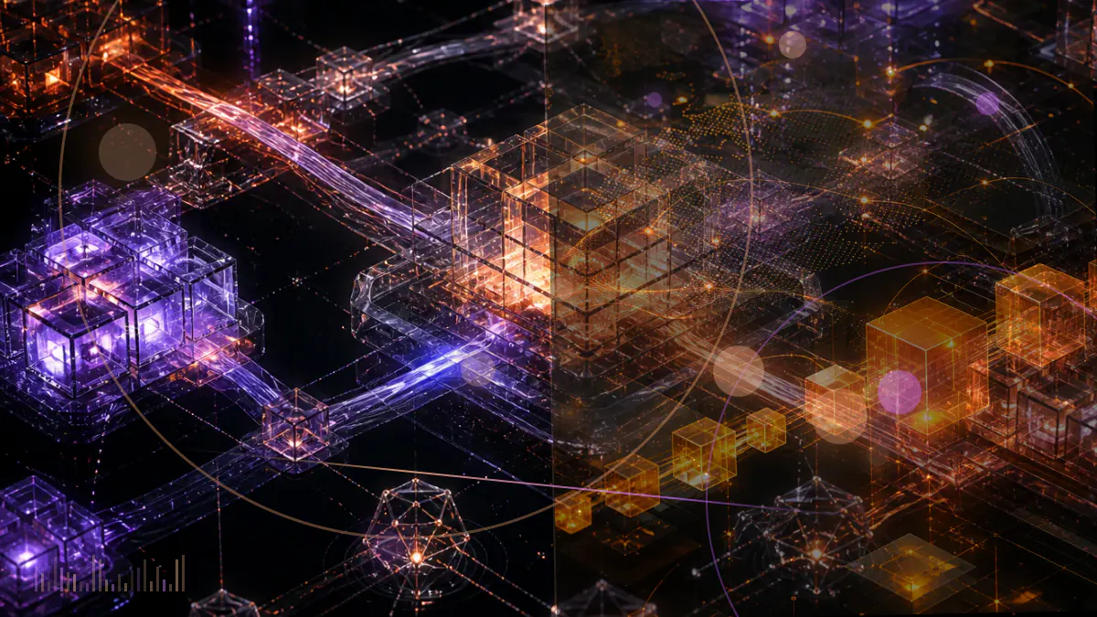 Conceptual illustration of a federal forfeiture complaint connected to a government-controlled wallet holding Silk Road-linked bitcoin and fork-derived assets