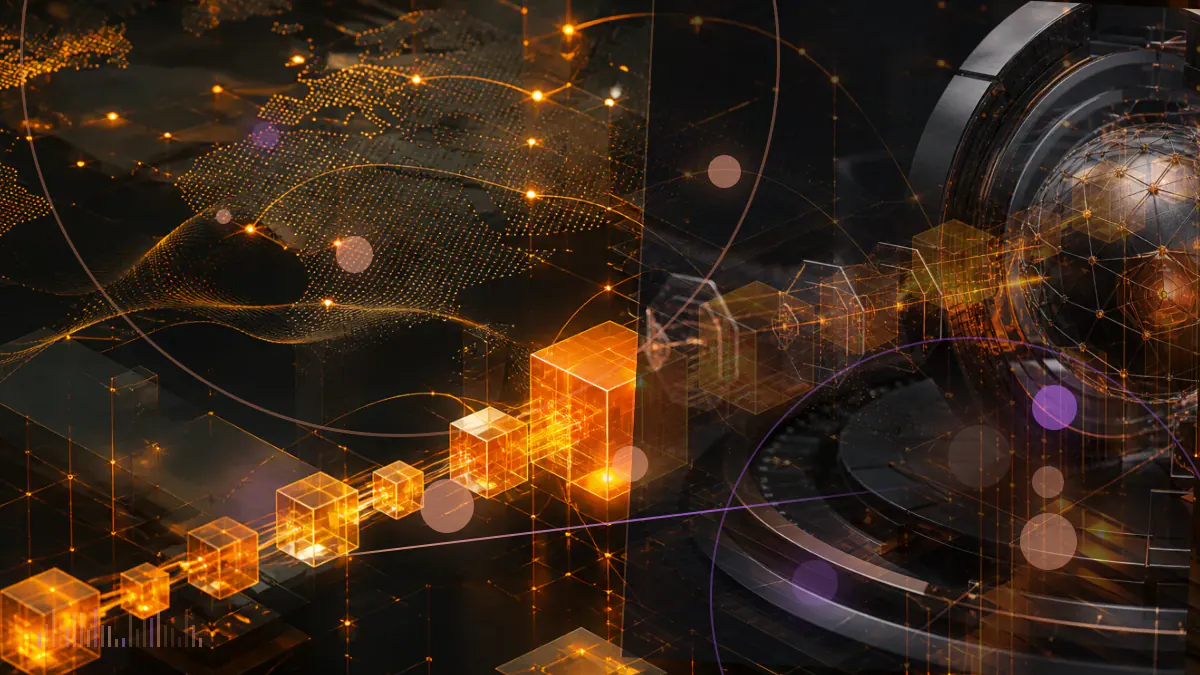 Conceptual illustration of a United States statute connecting a federal reporting ledger with cryptocurrency transactions and digital wallets