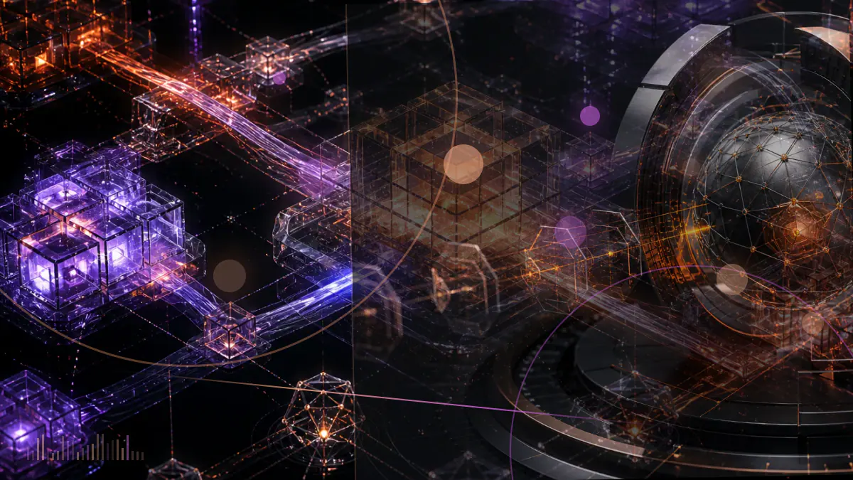 Conceptual illustration of identified banks connected through a permissioned global payments ledger