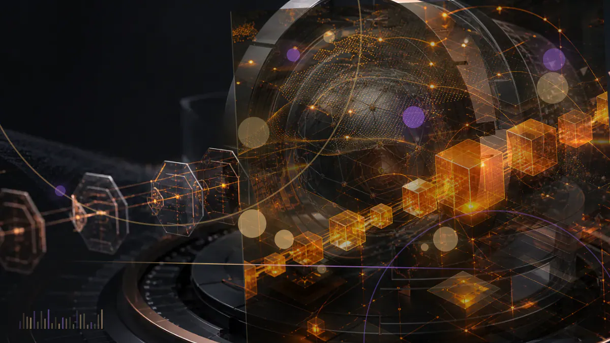 Conceptual illustration of a Visa debit card connecting conventional payment rails to a Coinbase cryptocurrency account
