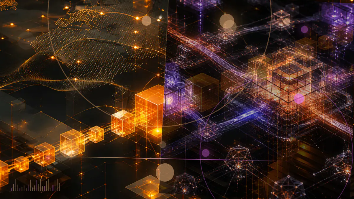 Conceptual illustration of a closed cryptocurrency platform interface behind a federal injunction and consumer-protection ledger