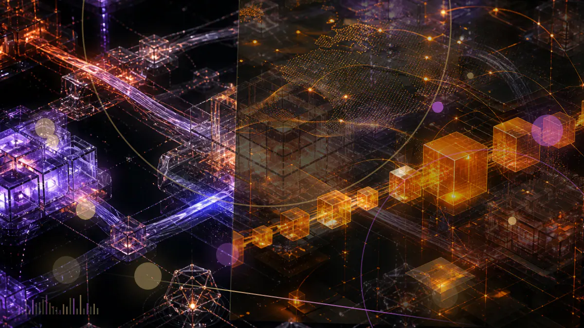Conceptual illustration of a divided token-weighted vote facing a multisignature treasury vault on the Avalanche network