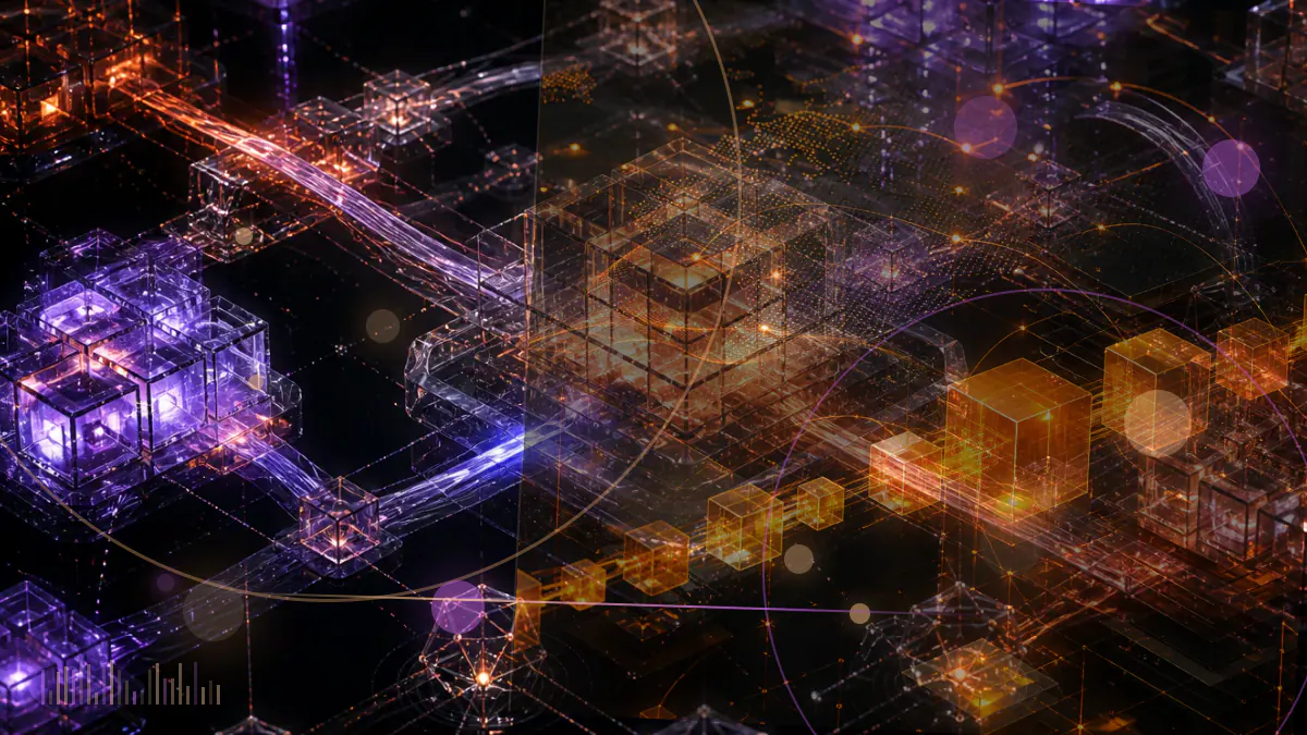 Conceptual illustration of XRP rising through a one-dollar threshold against a backdrop of market charts and regulatory documents