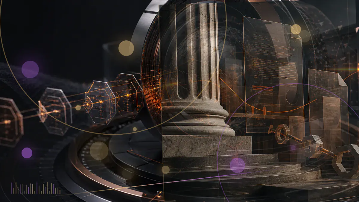 Conceptual XRP market chart rebounding sharply amid legal filings and cascading derivatives liquidations