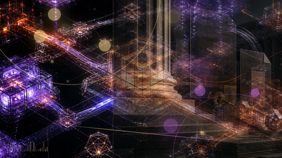 Conceptual illustration of an XRP Ledger account being removed from a network while its transaction history remains preserved