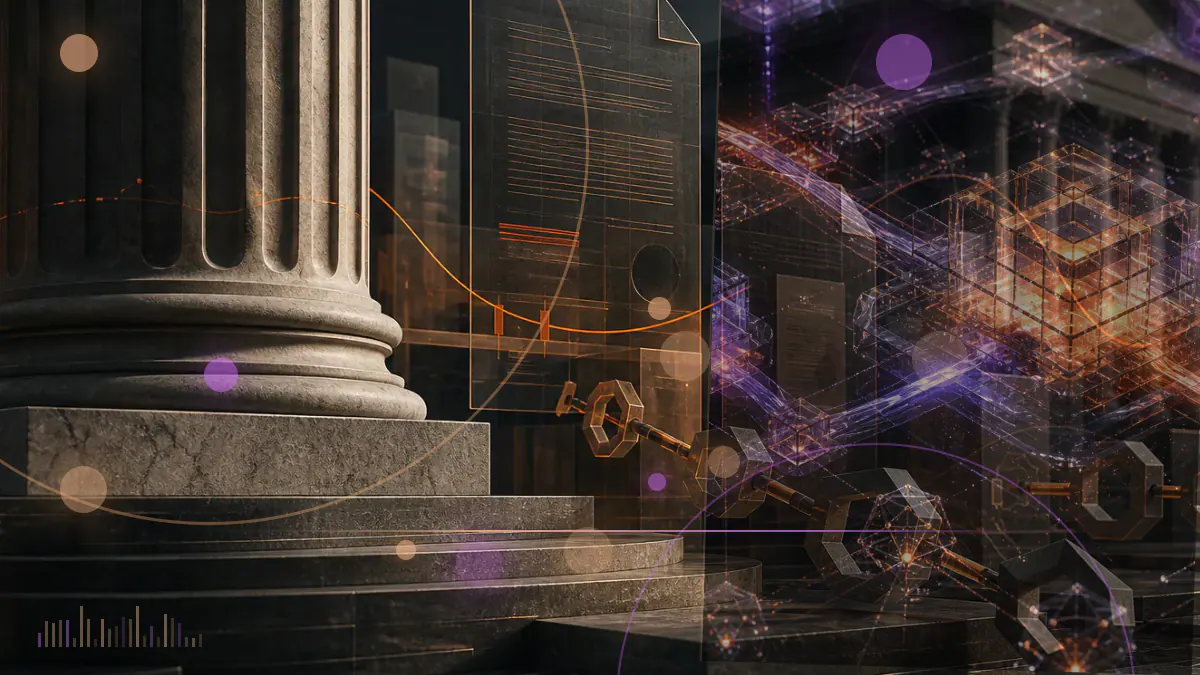 Conceptual illustration of a Zcash block splitting its issuance between miners, community grants and a protocol lockbox