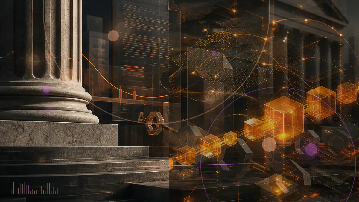 Conceptual illustration of distorted token-price data flowing through Zunami contracts into a depleted stablecoin liquidity pool